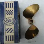 N.O.S. MERCURY OUTBOARD KG9-MARK40 MICHIGAN AJ84 BRONZE PROPELLER