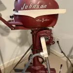 1957 Johnson JW-13 3hp Running