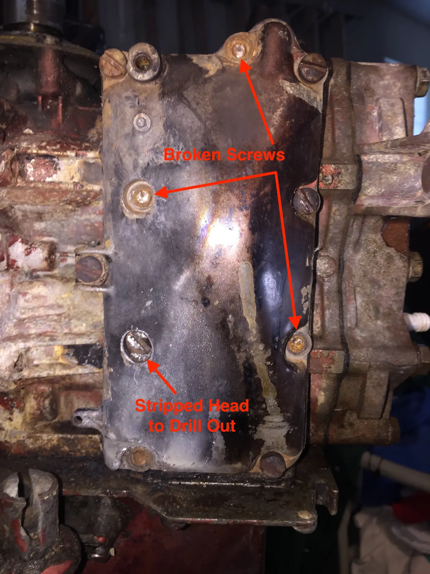 Exhaust-Cover-Screws