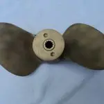 MERCURY OUTBOARD MARK 75-78 AND MERC 600 BRONZE PROPELLER QUICKSILVER PART #48-28270 A1