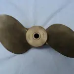 MERCURY OUTBOARD MARK 75-78 AND MERC 600 BRONZE PROPELLER MICHIGAN PART #AJC 583