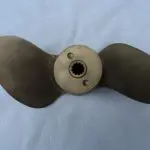 MERCURY OUTBOARD MARK 75-78 AND MERC 600 BRONZE PROPELLER QUICKSILVER PART#48-28268 A1