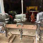 Johnson PO and Evinrude Lark project motors for sale in Wisconsin
