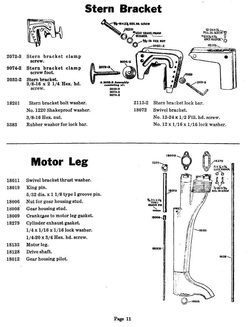 11.-Stern-Bracket-and-Motor-Leg