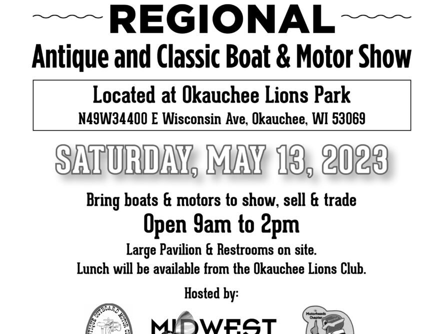 10th Annual Okauchee Regional Antique/Classic Boat & Motor Show