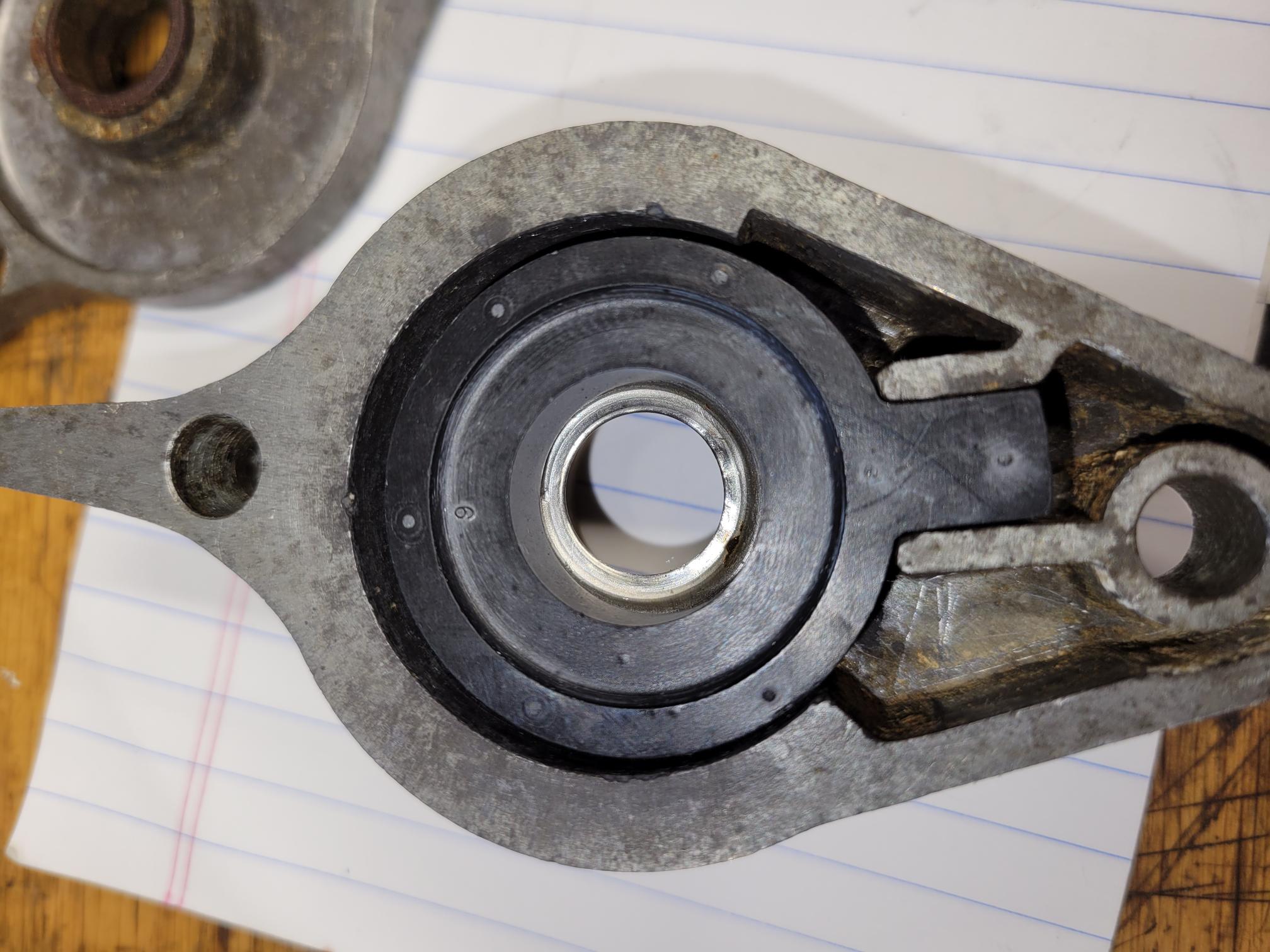 Rotor-size-difference-new-one-in-housing