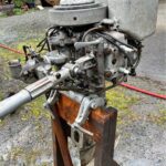 1929 johnson v-45 26hp top hat choke cover