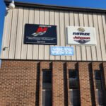 2 Dealer signs for free. Mercury and Evinrude-Johnson.