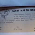 Original Martin outboard Motor Cover Price