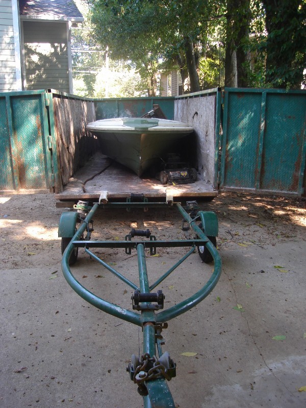 Topic Interesting way to dispose of old boat! Antique Outboard Motor Club,Inc